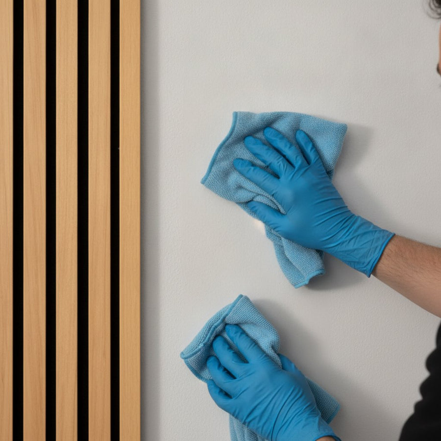 Clean the wall